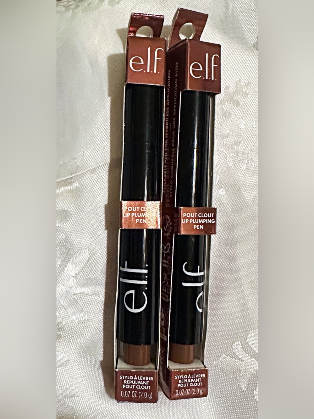 e.l.f. Pout Clout Lip Plumping Pen โ Brown (2 Pack)